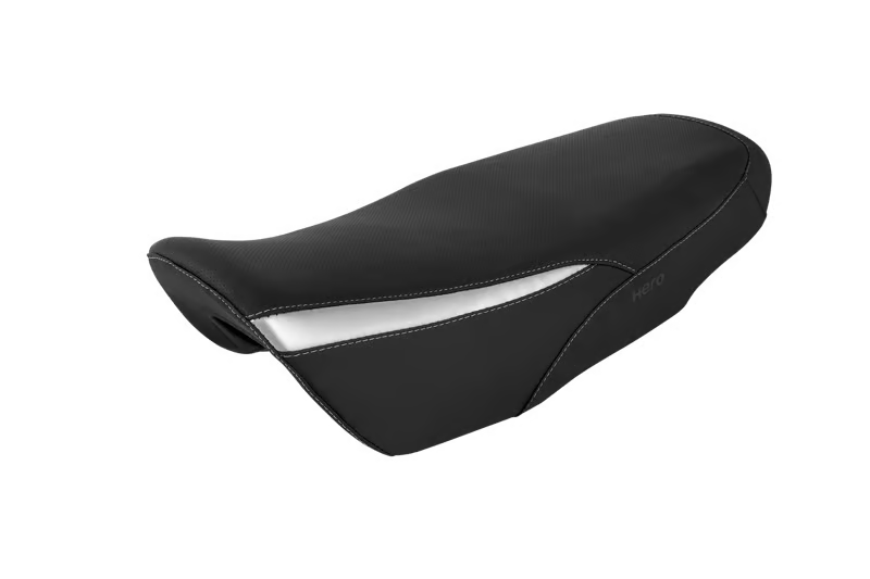 Hero Genuine Sideline Black Seat Cover 99632AAD201S | Splendor Plus / Splendor+ XTEC Art Leather Seat Cover