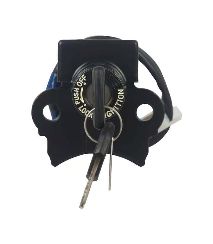 Hero Genuine Switch Assembly Combination & Lock for HF Deluxe | Ignition Switch Lock Set / Main Switch Assembly | 35100AAHH50S