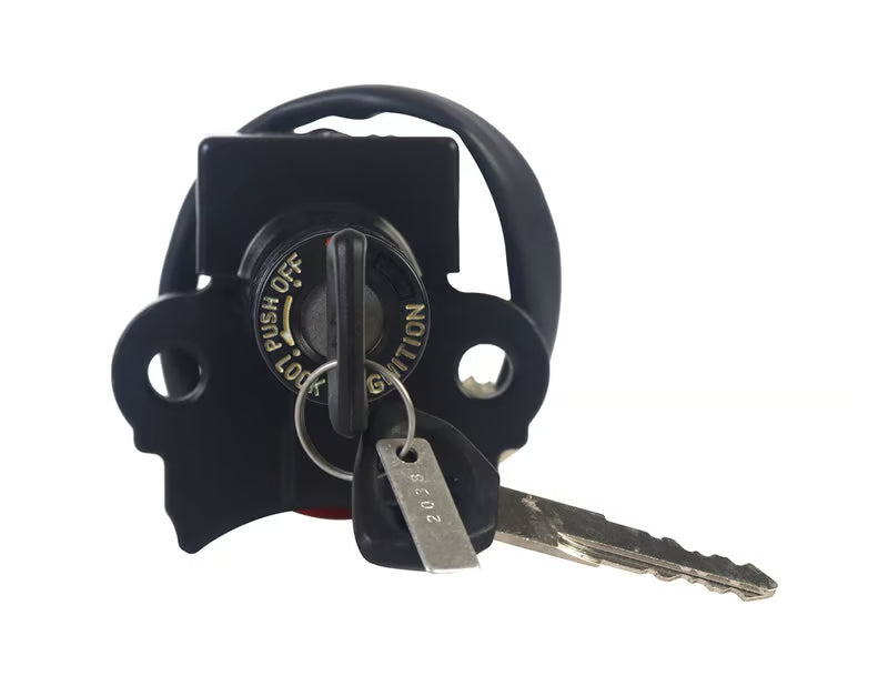 Hero Genuine Switch Assembly Combination & Lock for Splendor Pro & Splendor Plus | Ignition Switch Lock Set / Main Switch Assembly | 35100AADH00S