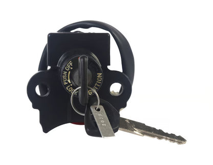Hero Genuine Switch Assembly Combination & Lock for Splendor Pro & Splendor Plus | Ignition Switch Lock Set / Main Switch Assembly | 35100AADH00S