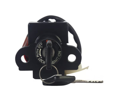Hero Genuine Switch Assembly Combination & Lock for Super Splendor, HF Deluxe & Glamour | Ignition Switch / Lock Set | 35100KTCH00S