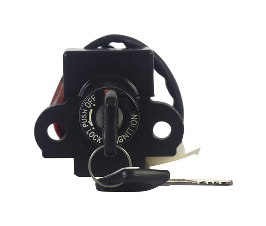 Hero Genuine Switch Assembly Combination & Lock for Super Splendor, HF Deluxe & Glamour | Ignition Switch / Lock Set | 35100KTCH00S