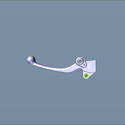 Hero Genuine Xoom 110 / Xoom 125 / Destini 125 & Destini 110 Left Handle Lever | Brake Lever | 53178ABV000S