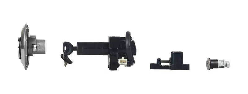 Hero Genuine Ignition Switch Lock Set for HF Deluxe, Passion Pro, Glamour, Super Splendor, Hunk & Ignitor | Key Set / Main Lock Assembly | 35010AAHH60S