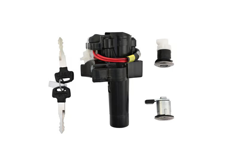 Hero Genuine Ignition Switch Lock Set for Splendor Plus | Key Set / Main Lock Assembly with 2 Keys | 35010AAE201S