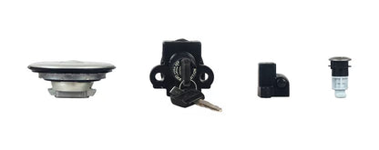 Hero Genuine Ignition Switch Lock Set for Super Splendor | Key Set / Main Lock Assembly with 2 Keys | 35010AAGH20S
