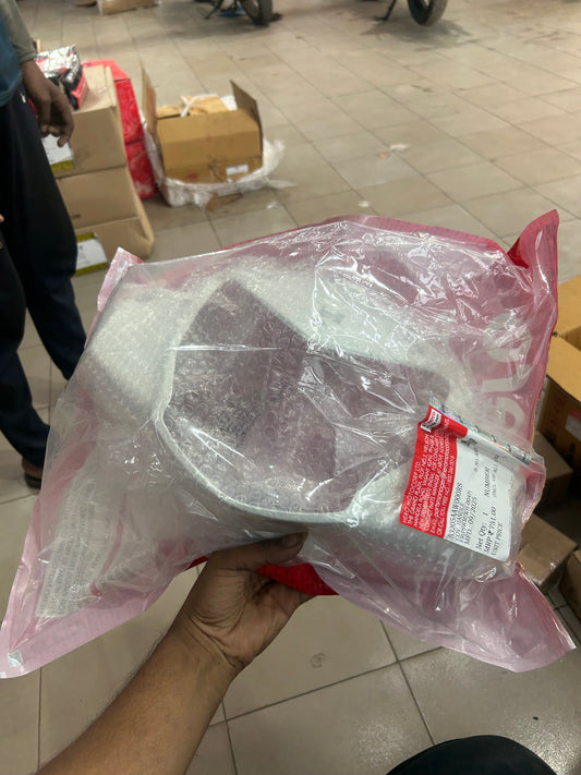 Hero Maestro Edge front visor Cover Handle Front white PSWM – 53205AAW000RS