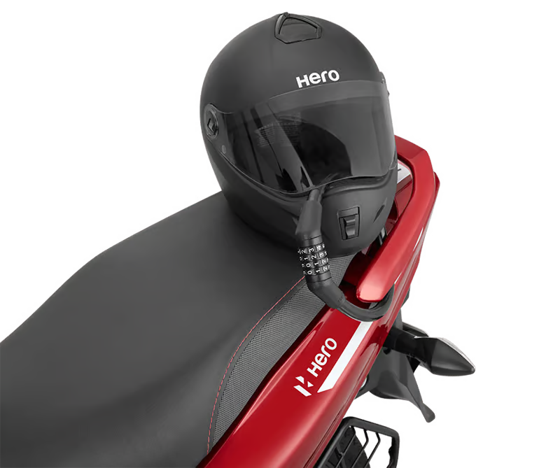 Hero Premium Helmet Number Lock Black 99750ZZZ111R01S | 4-Digit Helmet Lock