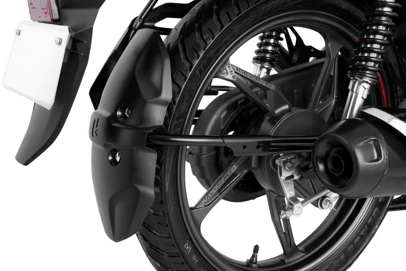 Hero Genuine Rear Hugger Fender Kit for Glamour X – Rear Mudguard / Tyre Hugger – ADJRB0L004000GS