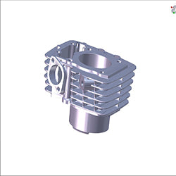 Hero Xpulse 200 4V / Xpulse 200T 4V / Xtreme 200S BS6 Cylinder Kit | Genuine Block Piston Kit | K12121ABWC201S