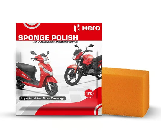 Hero genuine instant shine sponge polish SPDPPK00066S – waterless bike polish