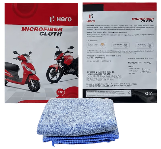 Hero genuine microfiber cleaning cloth 41x41 SPDPPK0006S detailing cloth