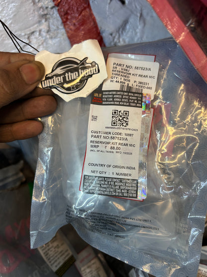 Himalayan rear brake reservoir threaded type 587523/A
