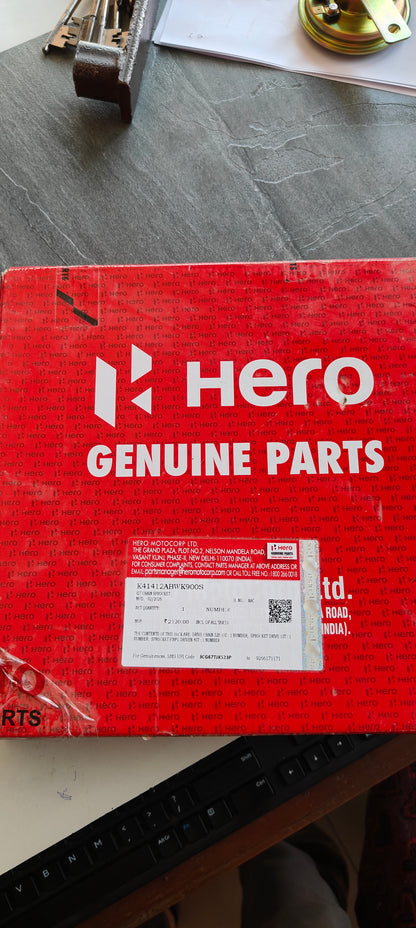 Hero Genuine Chain Sprocket Kit for Xpulse 200 4V / Xpulse 200 4V OBD2 – K41412ABWK900S