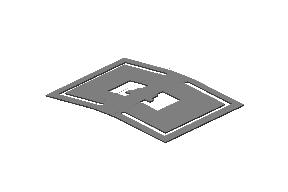 Royal Enfield 587960/A rear pad spring OEM