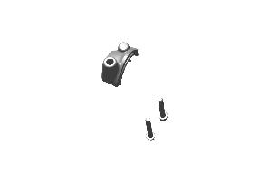Royal Enfield KAB00229 genuine clamp plus screws for Meteor 350 Classic Reborn 350
