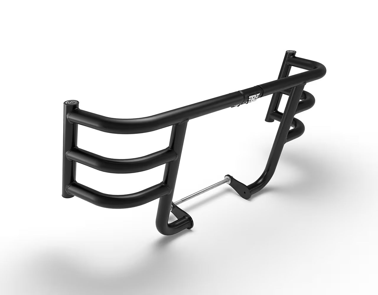 Royal Enfield Black Airfly Engine Guard KXA00001 installed on Meteor 350