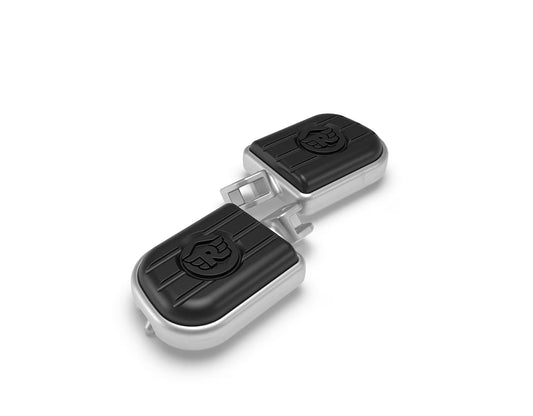 Royal Enfield Silver Deluxe Footpeg Kit – Meteor, Classic, Bullet & Goan Classic 350 KXA00030