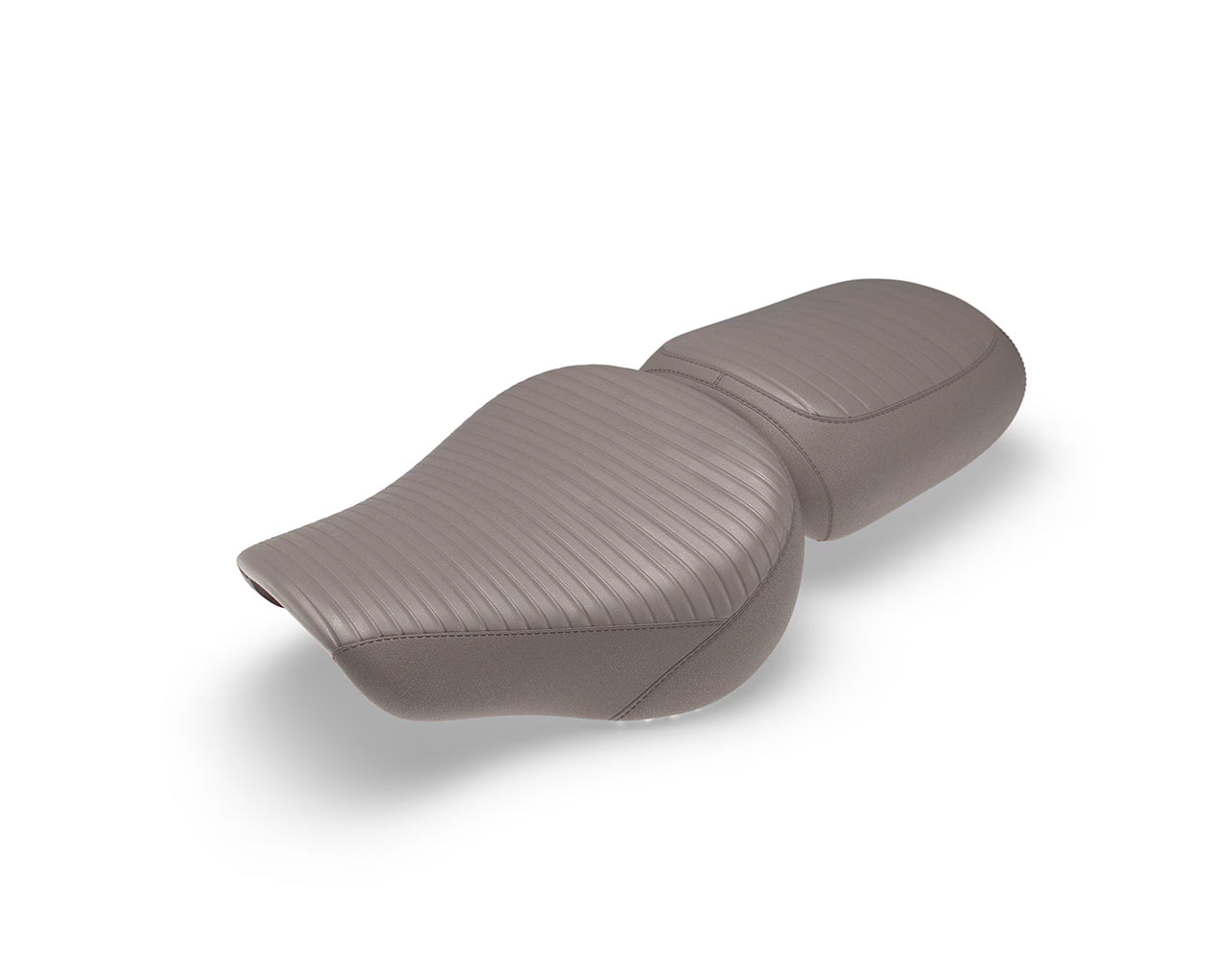 Royal Enfield Brown Pleated Seat Cover KXA00122 on Classic 350 Reborn