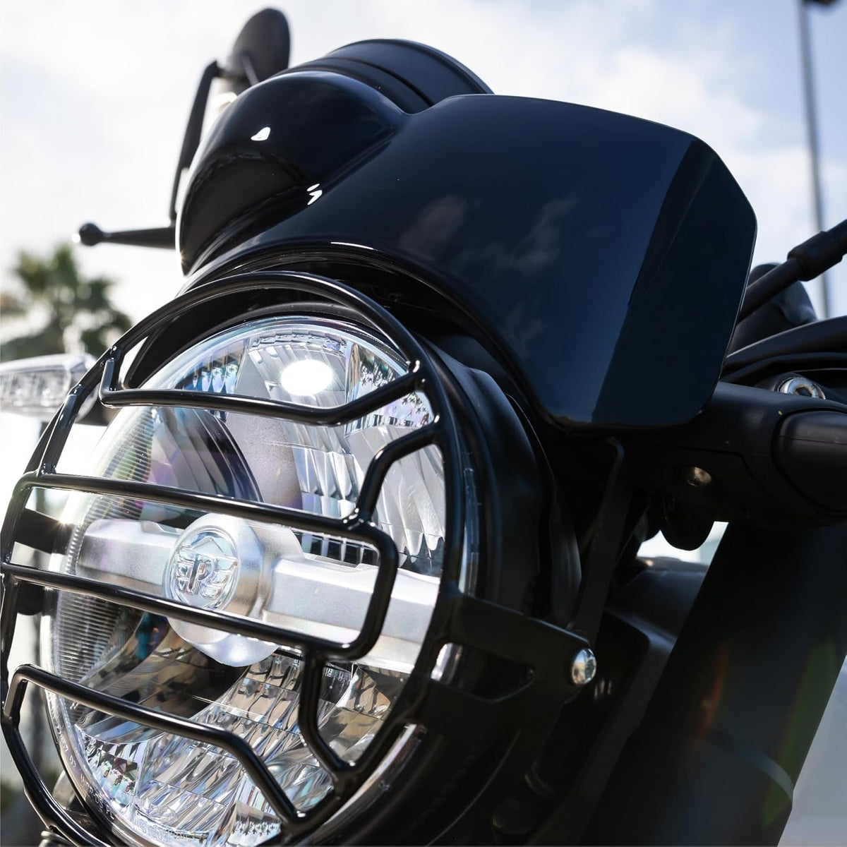 KXA00472 Halcyon Black Instrument Cowl for Royal Enfield Guerrilla 450 ...