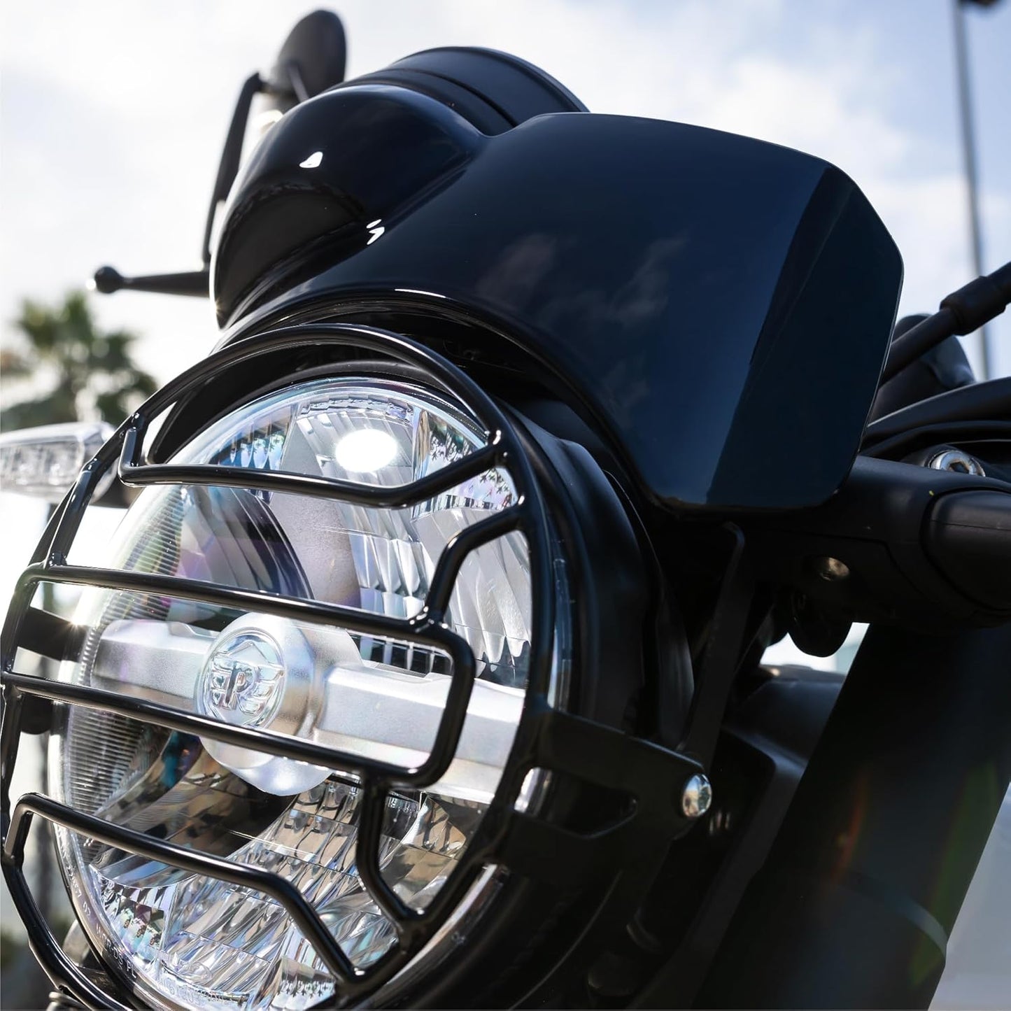 KXA00472 Halcyon Black Instrument Cowl for Royal Enfield Guerrilla 450