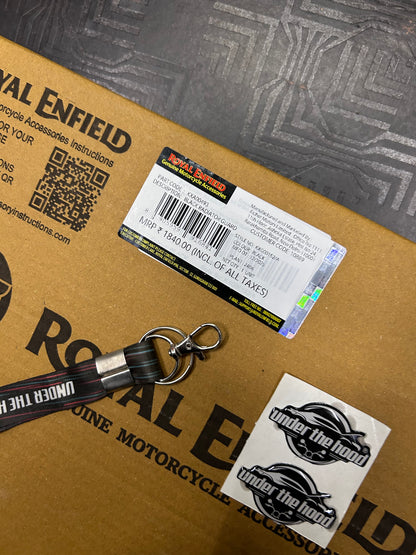 KXA00493 Black Radiator Guard for Himalayan 450 & Guerrilla 450