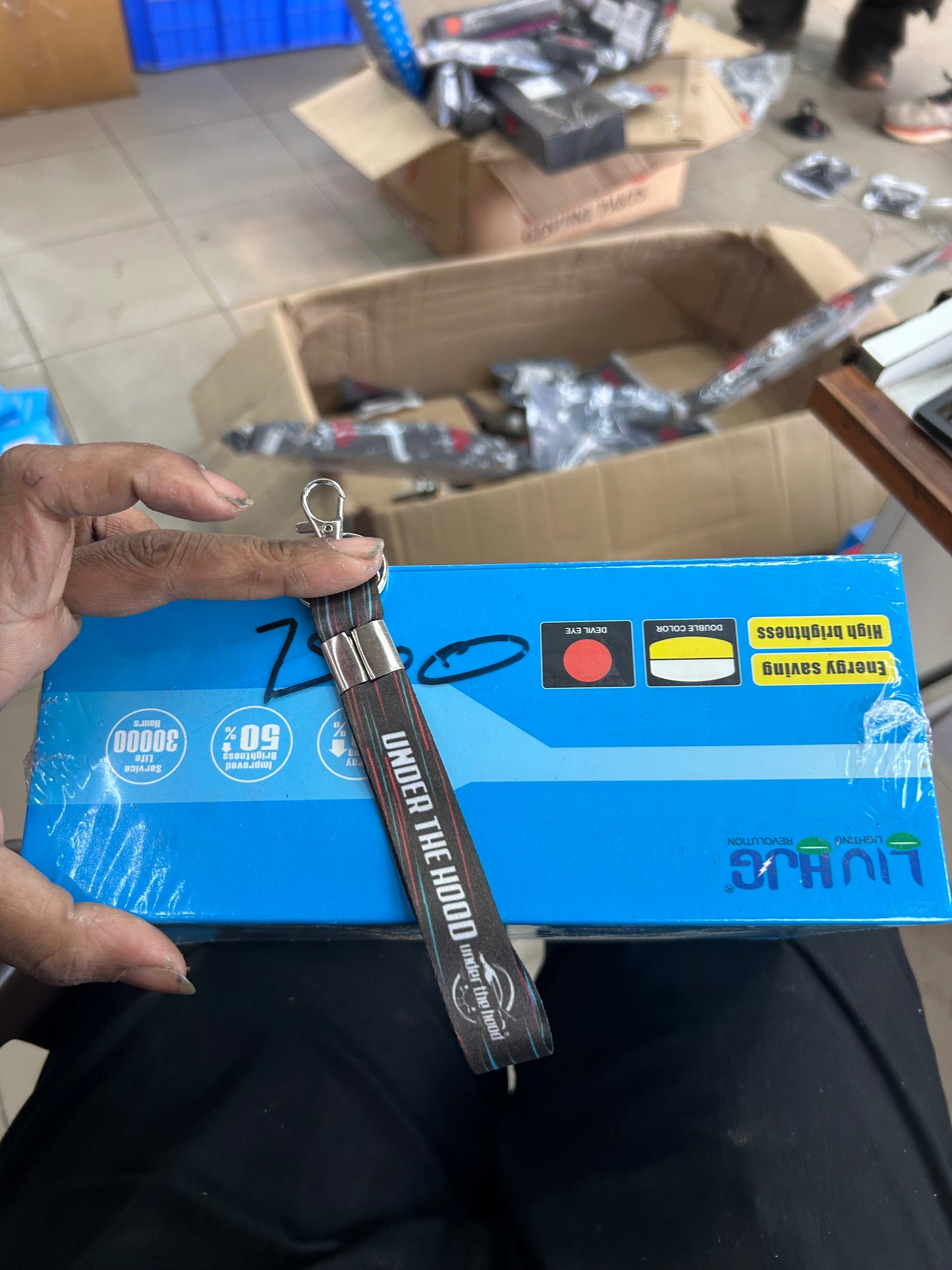 LIU HJG HXK-P108 Guerrilla/Gorilla projector fog light with 4 modes