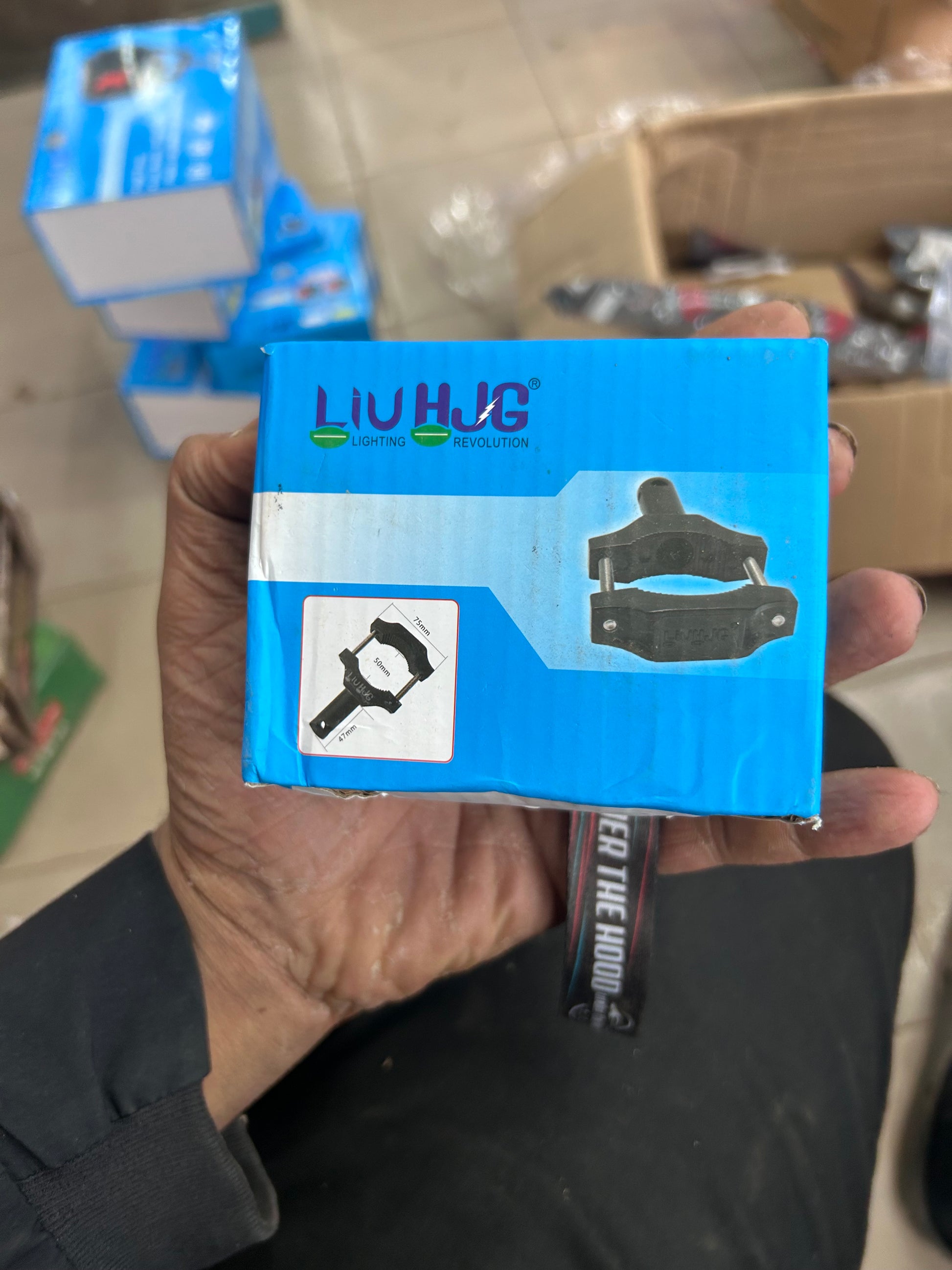 LIU HJG Shocker Mount Clamp (Fog Light / Aux Light Bracket)