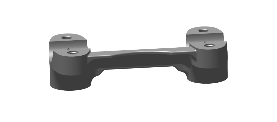 1120070/A bottom handlebar riser – Royal Enfield Thunderbird X