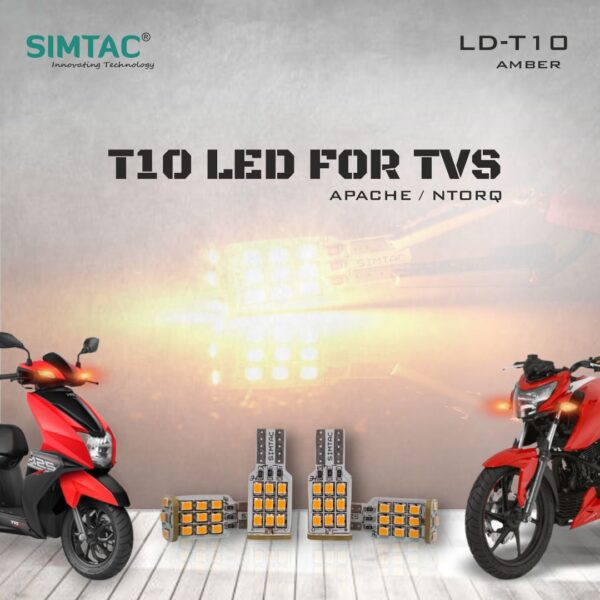 Simtac T10 Indicator Bulbs LED INDICATOR BULB FOR BIKE