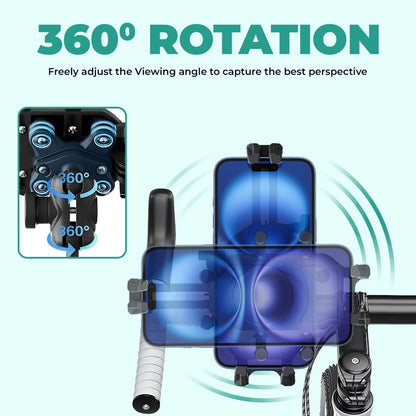 Simtac OctoGrip Pro Mobile Holder with Vibration Damper – Bike Phone Mount