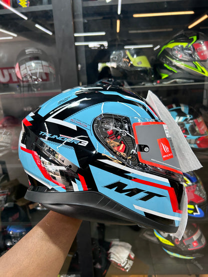 MT Thunder 3 Pro Blaze Graphic Helmet Aerodynamic DRS Design