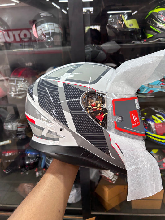 MT Thunder 3 SV Nova A2 Gloss Helmet – SHARP 4 Star – ECE DOT ISI