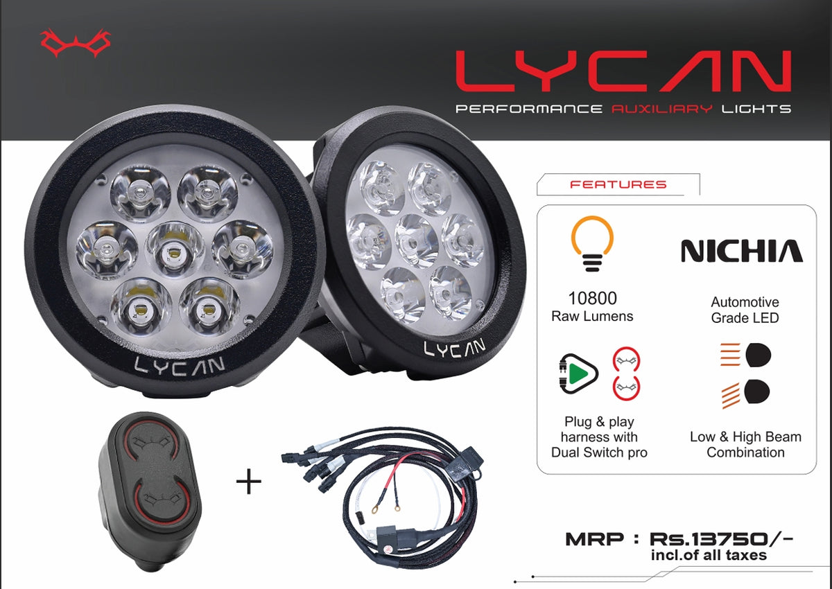 Maddog Lycan 80W Dual-Beam Auxiliary LED Lights (10,800 lm) – UNDER THE ...
