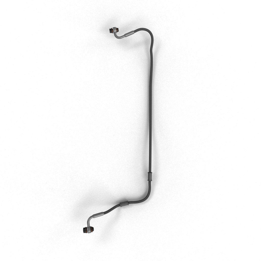 Royal Enfield KAB00220/B Brake Hose Kit 4 – ABS to Rear Caliper (J-Series 350)