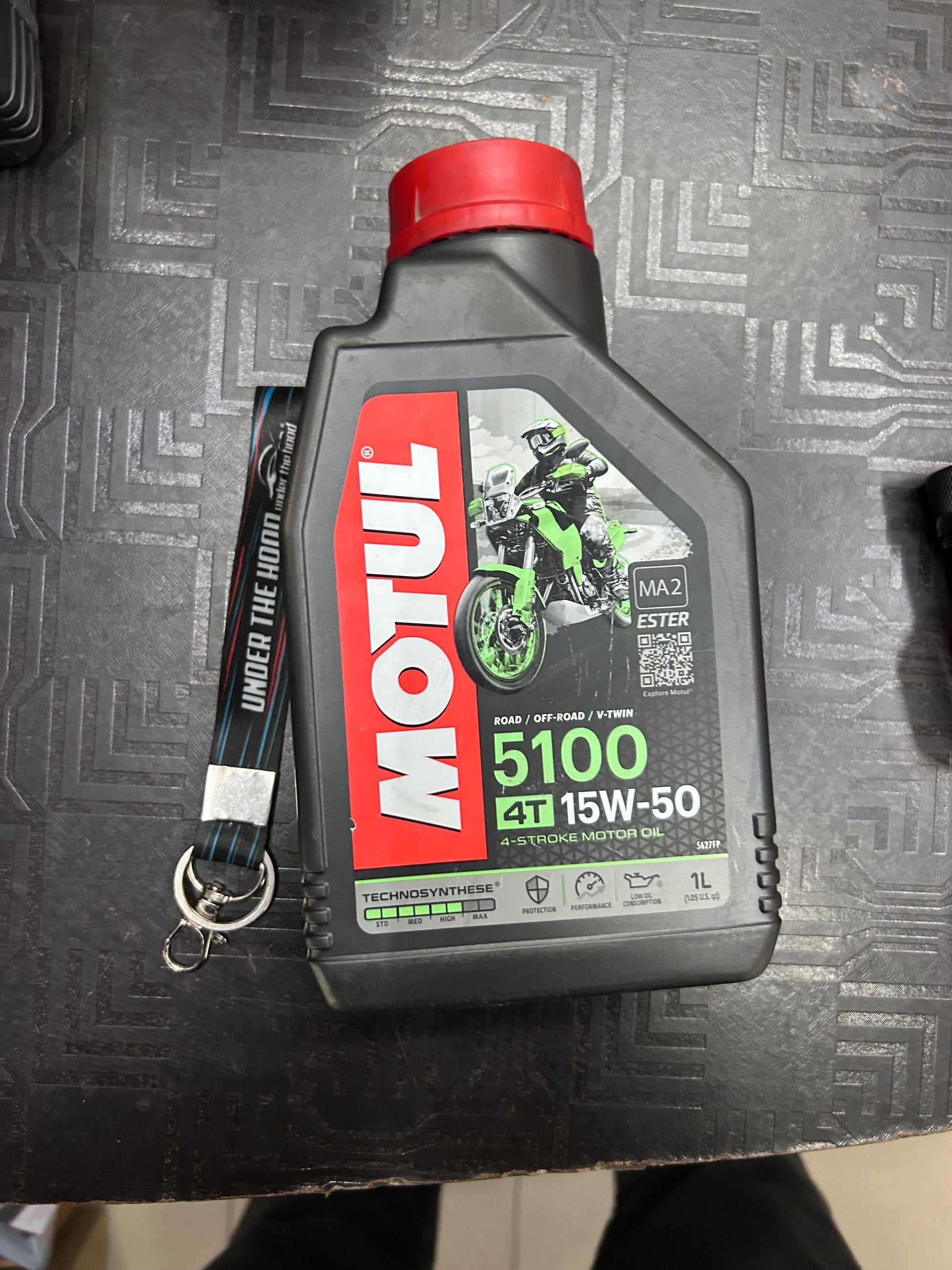 Motul 5100 15W-50 4T Engine Oil 1L | JASO MA2 API SP