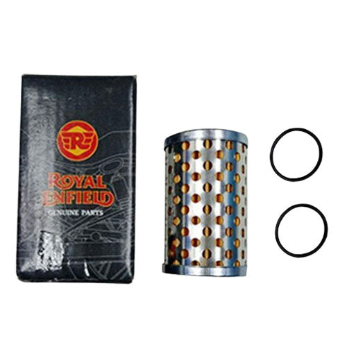 888414 - OIL FILTER WITH O RING KIT OIL FILTER FOR ROYAL ENFIELD UCE ENGINE