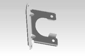New Bullet 350 J-Series front number plate bracket genuine part