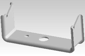 Royal Enfield RAN00004/C Cluster Clamp for Classic 350 Reborn J-Series