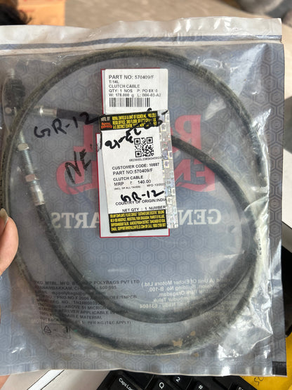 Genuine 570409 F clutch cable assembly for Thunderbird 350X and Thunderbird 500