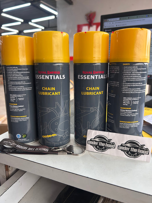 Royal Enfield Essentials chain lube 500ml spray can – Under The Hood