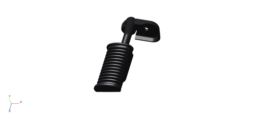 Royal Enfield RAE00191/B right footrest Classic 350 ABS BS6 BS4