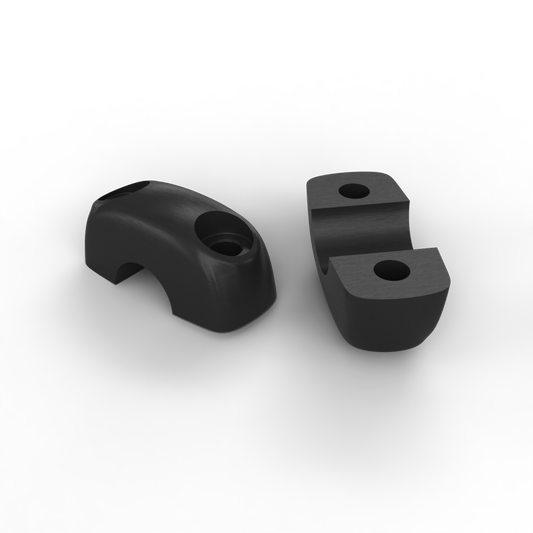 Royal Enfield 1030016/D handlebar clamp pair for Interceptor 650 OEM