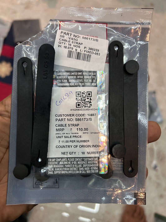 Royal Enfield 586173/B cable strap OEM harness retainer