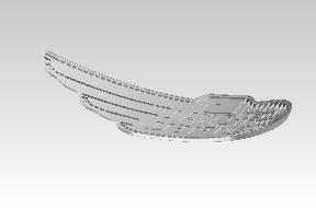 Royal Enfield RAK01303/A 3D fuel tank badge LH for Bullet 350