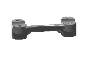 Thunderbird UCE handlebar lower clamp – genuine RE