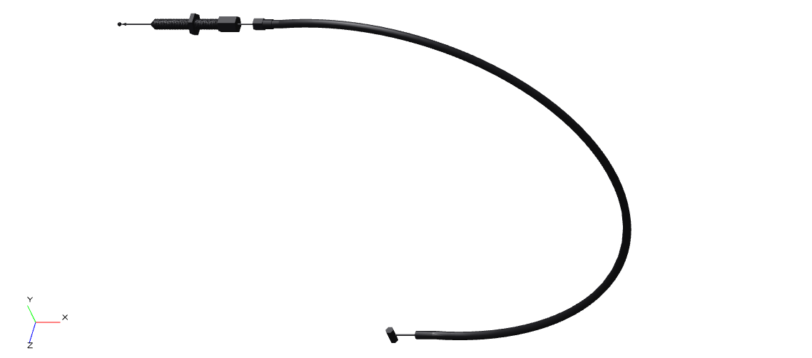 Royal Enfield 590913/G clutch cable — Bullet 350 ES BS4 (OEM)