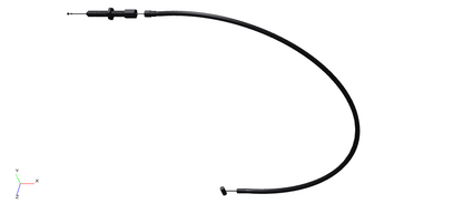 Royal Enfield 590913/G clutch cable — Bullet 350 ES BS4 (OEM)