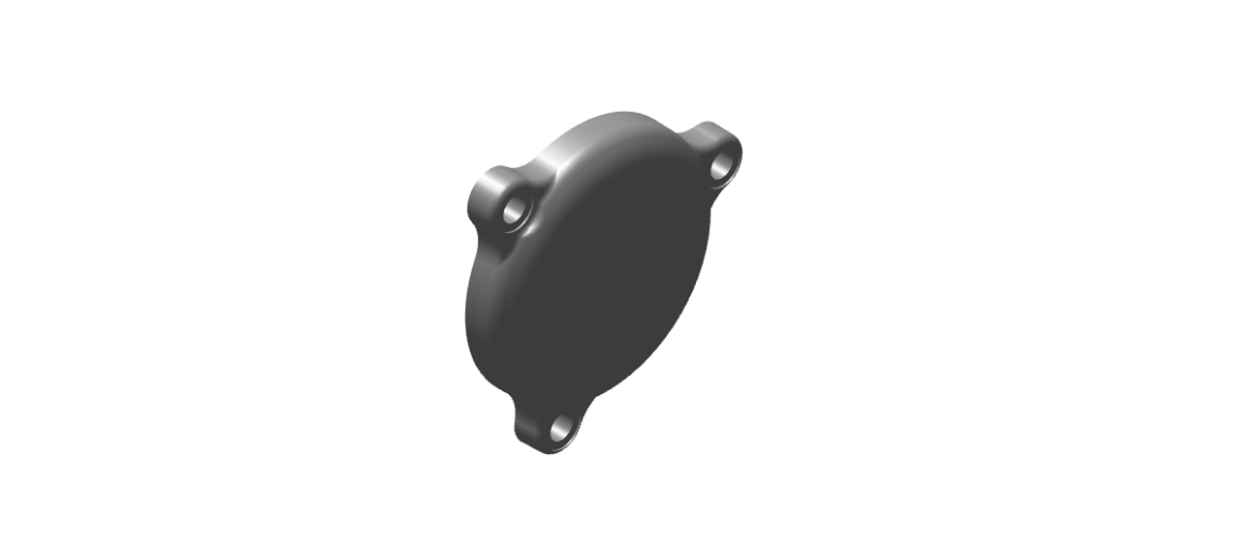 Royal Enfield RLQ00037/C textured black oil filter cap