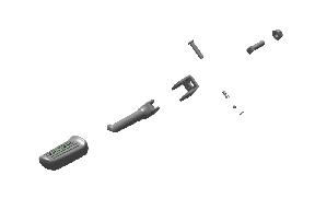 Royal Enfield 1100652/B LH Pillion Footrest Clevis Sub Assembly for Classic Reborn & Meteor 350